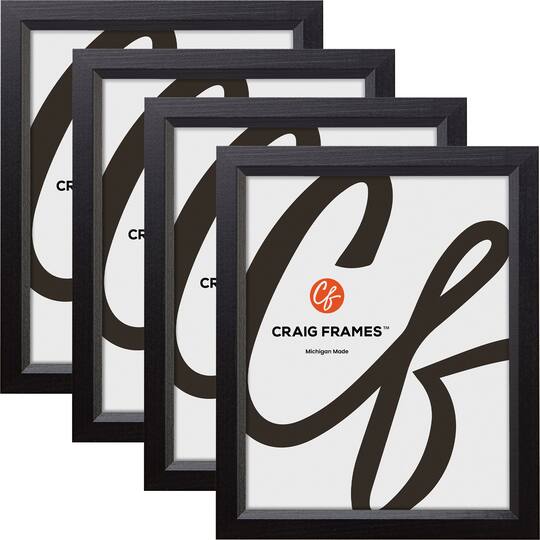 Pack: Craig Frames Economy Ebony Hardwood Picture Frame Michaels